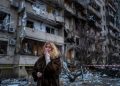 Photos / Views from Ukraine: Bombed buildings, scared people, some staying and others seeking to leave