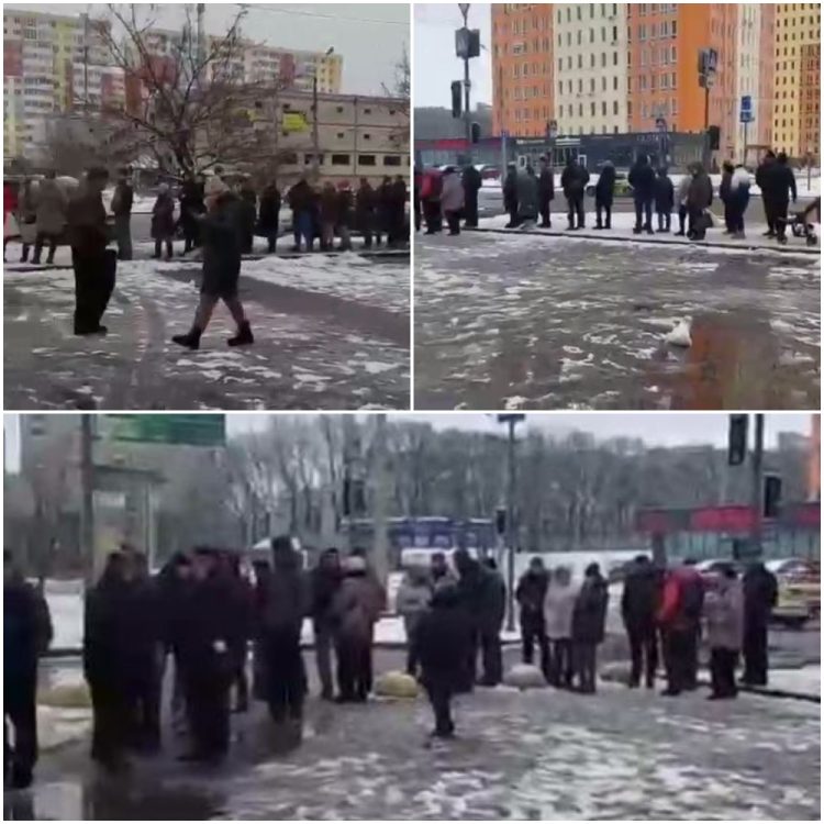 Ukraine / Fear of running out of food supplies creates “kilometer” queues in supermarkets