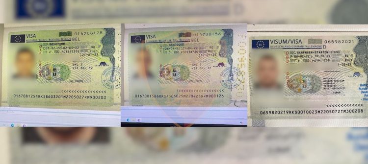 With forged German and Belgian visas they tried to cross from Rinas, 3 Kosovars were arrested