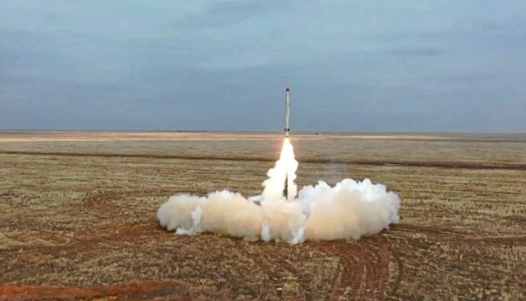 Russia, missile training amid tensions with the West