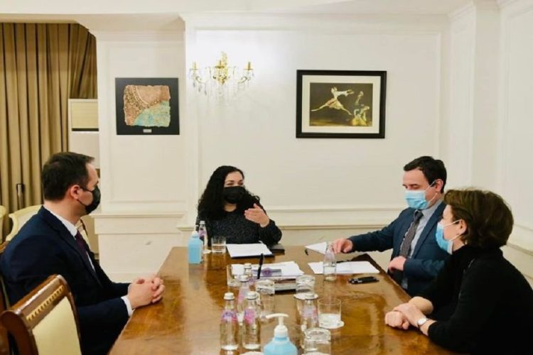 Osmani meets Kurti, Konjufca and Gërvalla, discuss the international empowerment of Kosovo