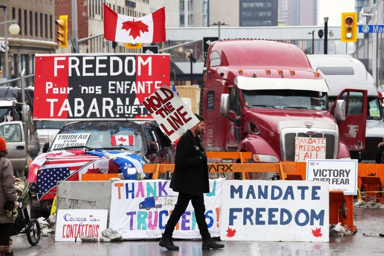 Trudeau says protests in Canada must end