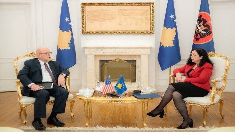 Osmani receives US Ambassador Jeffrey Hovenier
