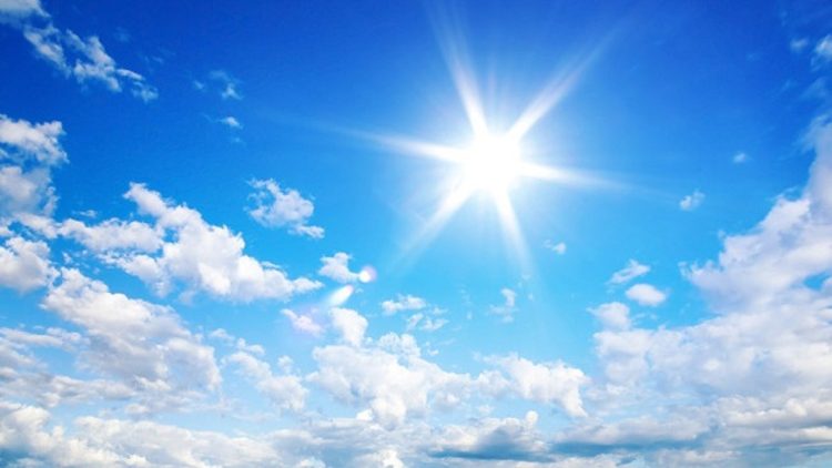 Weather forecast, clear skies and eclipses throughout the territory