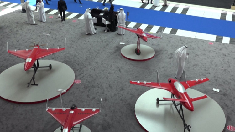 Emirates show “black drones” / “Smart” weapons that are “driving” the world crazy