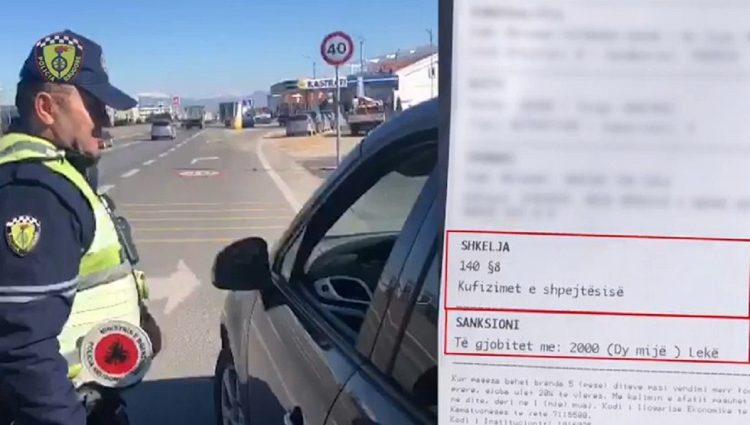 Durrës / More than 900 fines in a week, 14 patents are suspended