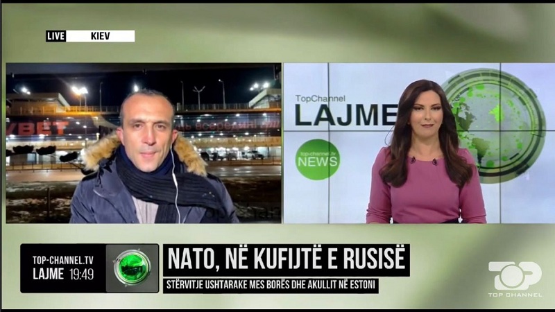 Top Channel live reports Ukraine IMK – InfoMedia Kosova