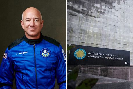 Jeff Bezos pays $ 150 million to write name in astronaut museum after going to space once (photos)