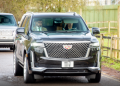 Ronaldo goes to training with Cadillac, the 180 thousand euro car that he donated to Georgina for the 37th anniversary