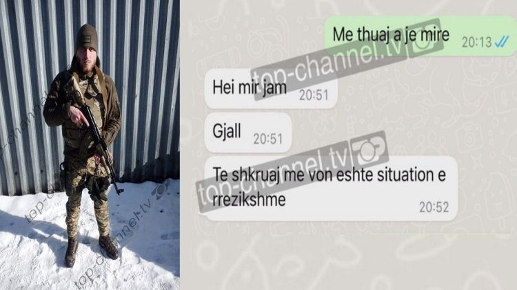 Exclusive / Albanian Emanuel Bazanji in Ukraine: I’m alive, but…