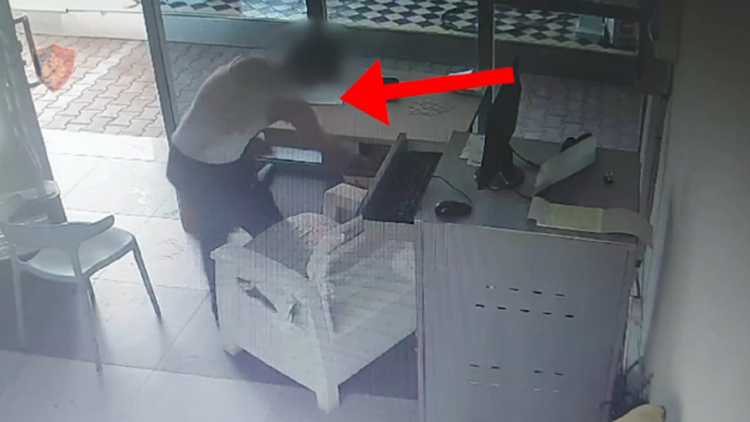 Injured the employee, stole the daily turnover and threatened to burn the fuel!  The 45-year-old is arrested