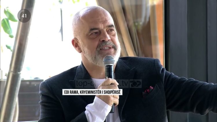 Rama, campaign in Dibër / Meeting with young people in the city of Peshkopi