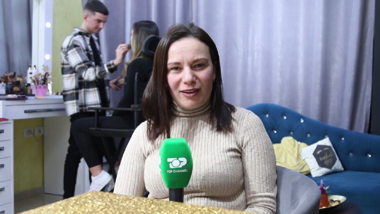 An 18-year-old “make up artist” in Kukës, Tomas Beqiri shows his passion