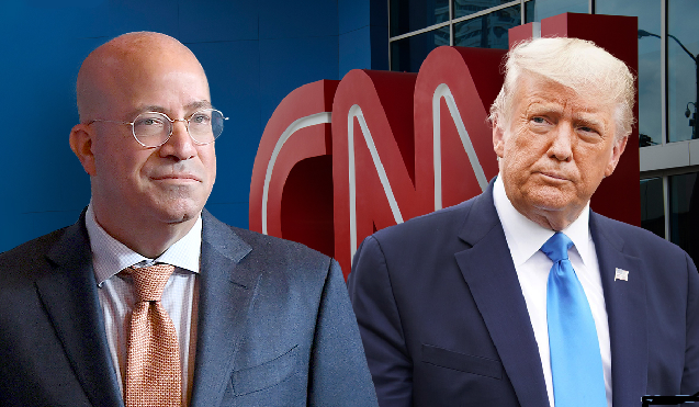 ‘World-famous trash’, Donald Trump celebrates the resignation of the head of CNN (photos)