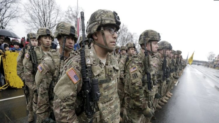 The US is increasing the number of troops in eastern Europe