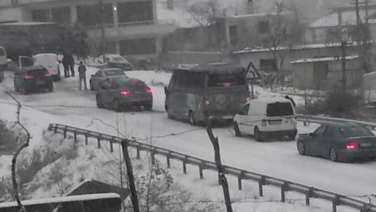 Rain and snow in the region of Shkodra, here is how the situation is