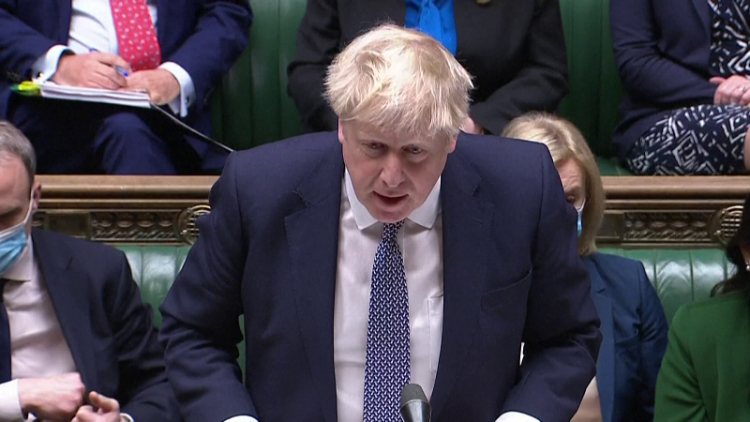 Doubt Johnson’s future / Failed to enforce rules against Covid