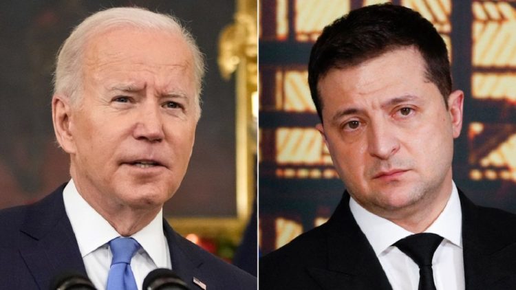 Zelensky and Biden talk on the phone