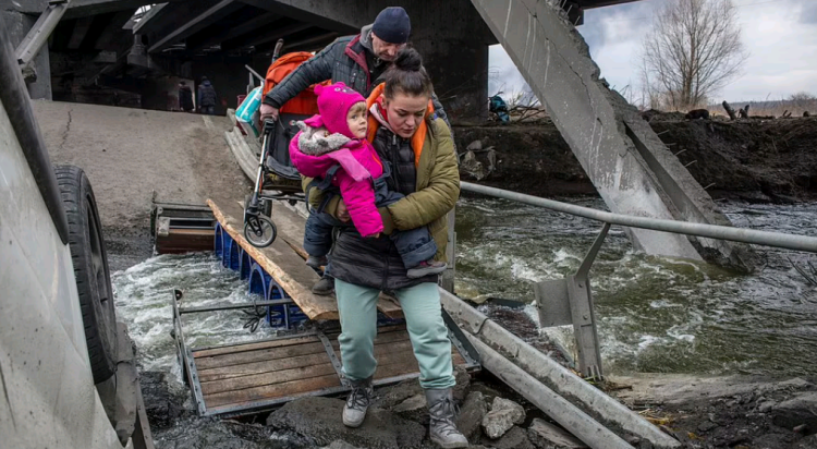 In two weeks over 1 million citizens leave Ukraine