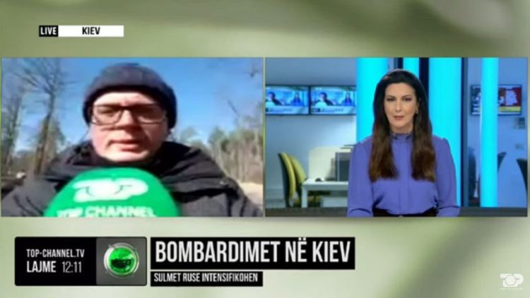 Unusual reporting! Top Channel reporter with the bombing in Kiev: It was horrible