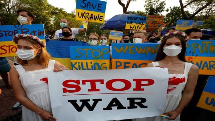 PHOTOS / All over the world alongside Ukraine, protests continue against the war