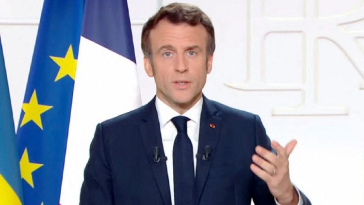 Emmanuel Macron: We are not at war with Russia