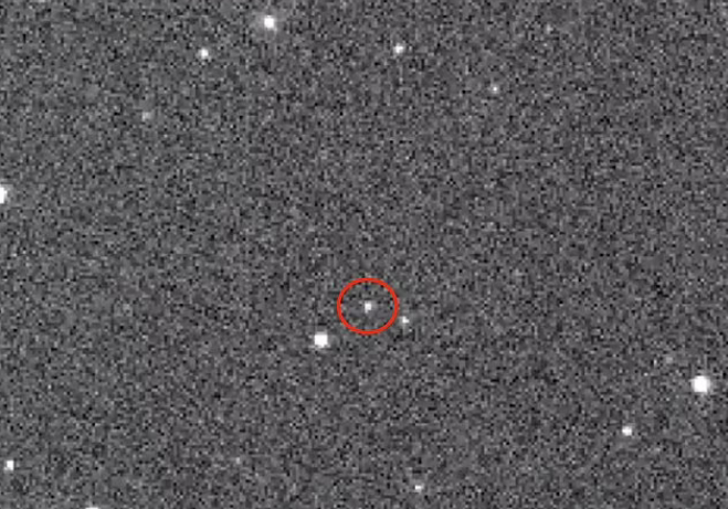 The asteroid hits Earth, astronomers noticed a few hours ago