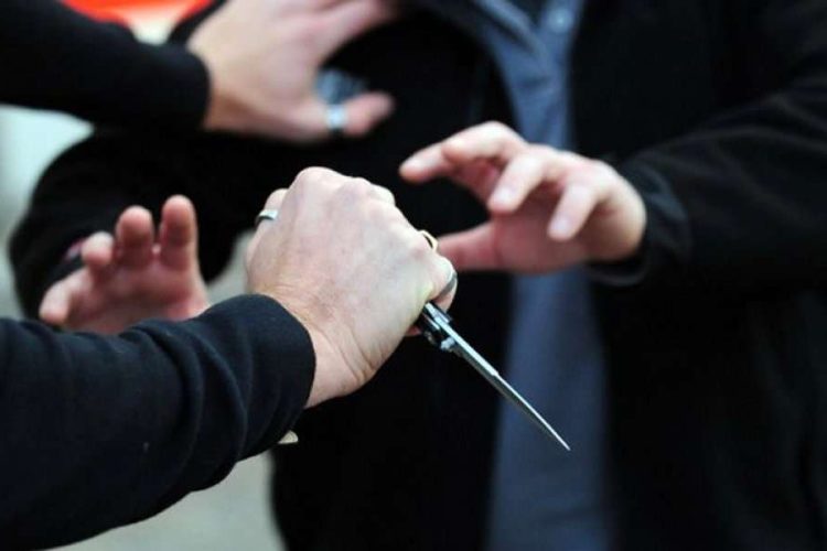 Serious in Kamza / The boy stabs his mother