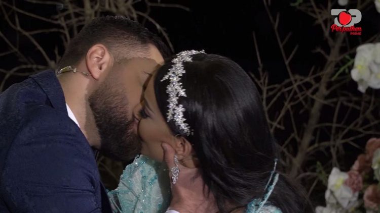 At last! The kiss takes place between Bruno and Floriana in Për’puthen
