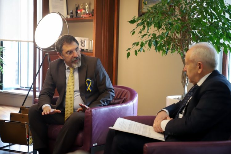Çuçi receives the Ambassador of Ukraine: Albania is an example of solidarity, 351 Ukrainian citizens are in our country with temporary protection