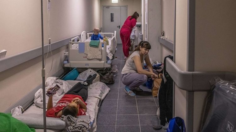 Attacks in Ukraine, sick children in Kiev moved to the basement of the hospital