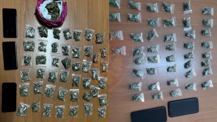 Cannabis sold in Kamza, juvenile and 18-year-old arrested (DETAILS)