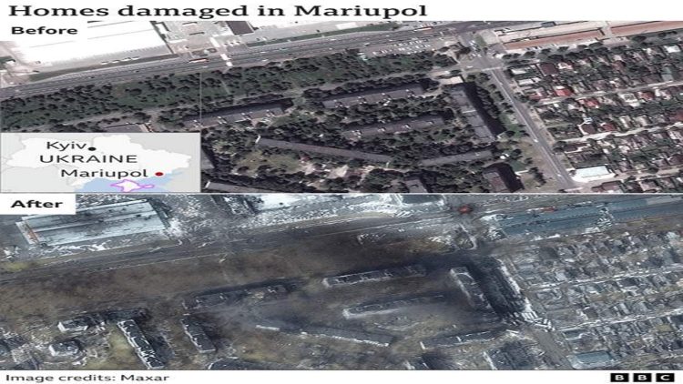 Ukrainian official: More than 2,100 Mariupol residents have been killed since the start of the war