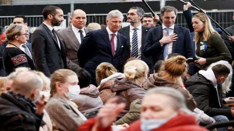 The Belgian royal family will host Ukrainian refugees