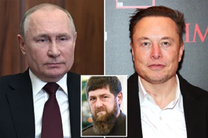 Chechen leader says Elon Musk is ‘too feminine’ to compare with Putin (photos)