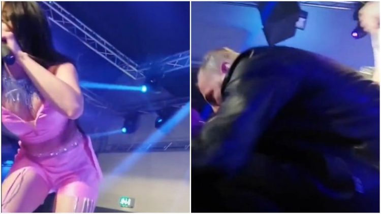 The incident at Melinda Ademi’s concert, the fans pull her hard