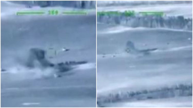 Air strike, Ukrainian pilots shoot down two Russian planes