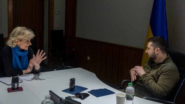 How does Zelenskyy view his Western allies?