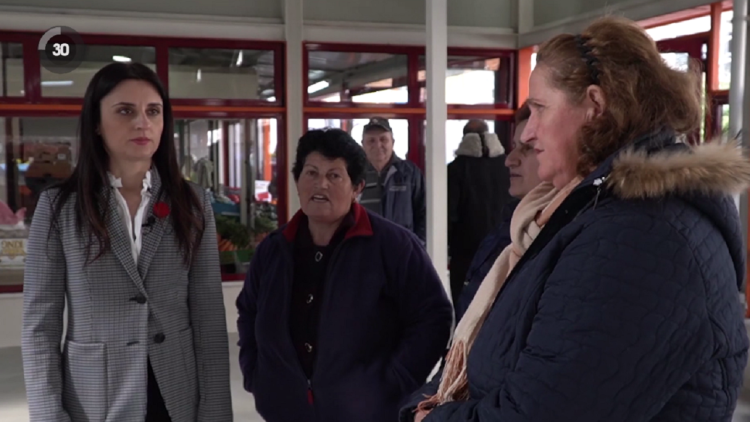 SP campaign in Lushnja and Durrës / Meetings of candidate Eriselda Sefa and Emiriana Sako