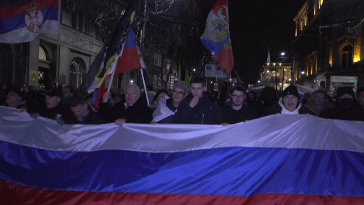 “The Russians have brothers” / Protest in Belgrade: Ukraine is being liberated