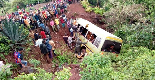 23 dead in tragic bus accident in Tanzania (photos)