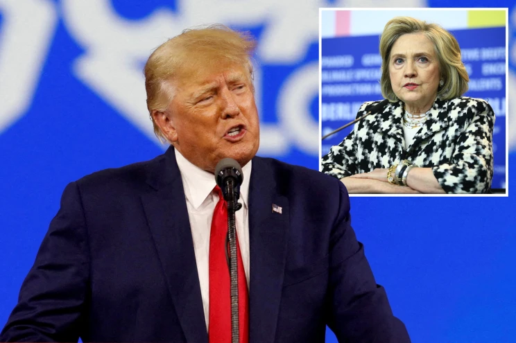 Trump sues Hillary Clinton over ‘Russian cooperation’ theory in 2016 campaign (photos)