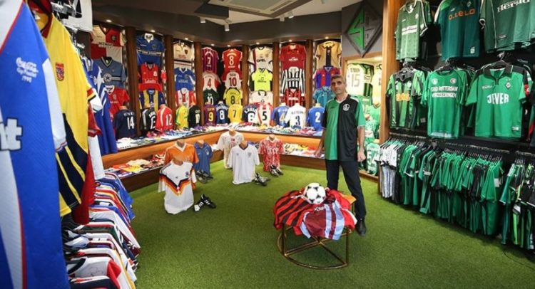 Turkish football fan collects 3,000 team jerseys in private mini-museum (photos)