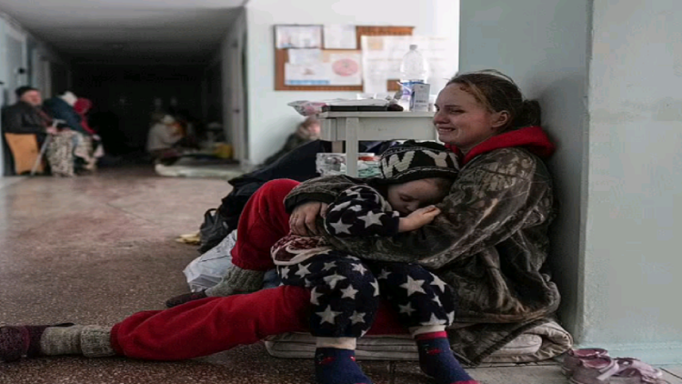 Ukraine is suffering, frightened children and dilapidated buildings (Photo)