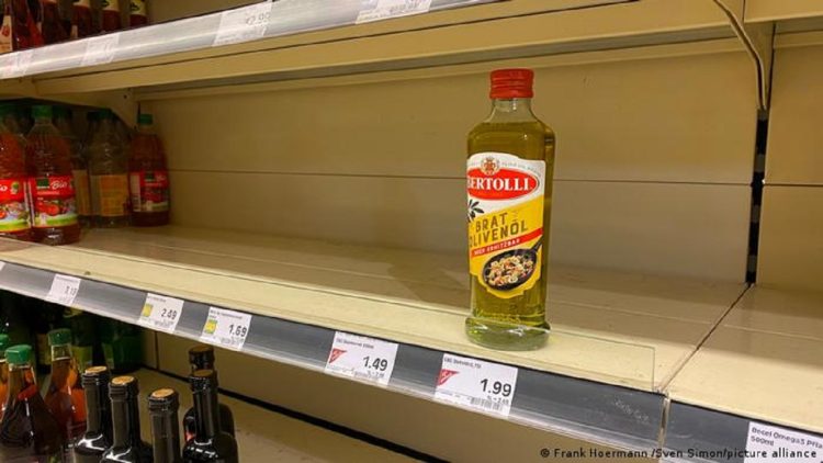 Sunflower oil and bunkers: Germany in fear of war
