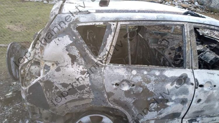 Vermoshi mayor’s car burns: It was intentional, he broke the windows and threw gasoline at him