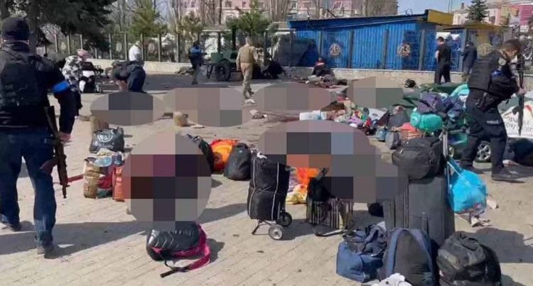 “Evil that knows no borders”, Zelensky condemns the attack that caused 30 deaths at the train station