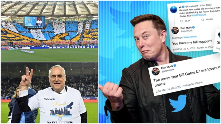 “Our colors like Twitter”, the request of Lazio fans: Musk, buy us too!