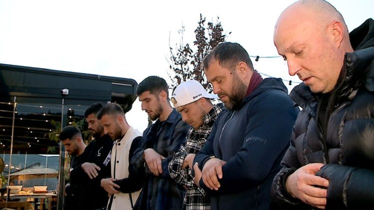 Fasting before the trophy / Tirana team, with the largest number of fasting footballers