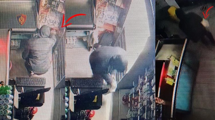 “Falcon” caught by police, 16-year-old stole businesses in different areas at night